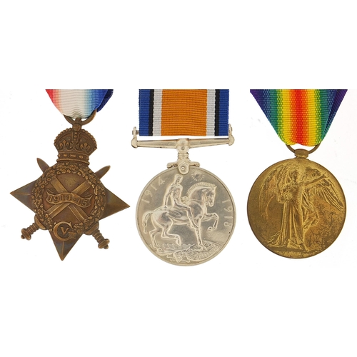 2059 - British military World War I trio awarded to C2-2030 D.PROCTOR.AB.R.N.V.R