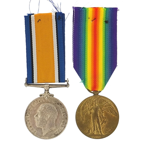 2060 - British military World War I pair awarded to 65451PTE.W.WILLIAMS.R.A.M.C