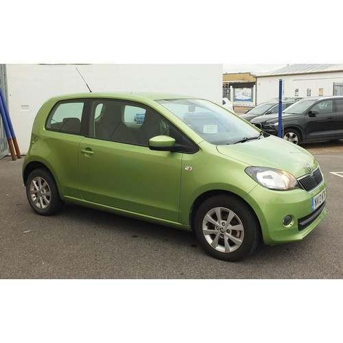 675 - 2013 Skoda Citigo Elegance - MOT until 27-10-2022 - 1.0 litre petrol Automatic, 3 Door Hatchback, Th... 