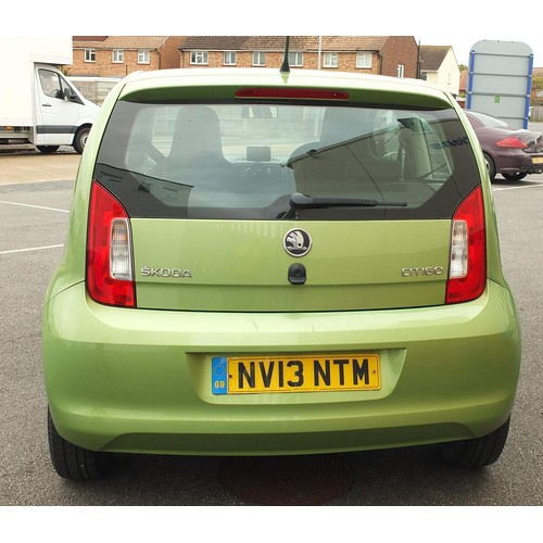 675 - 2013 Skoda Citigo Elegance - MOT until 27-10-2022 - 1.0 litre petrol Automatic, 3 Door Hatchback, Th... 