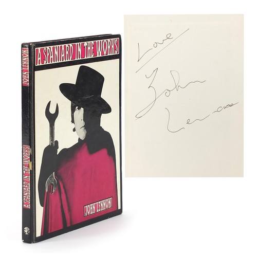 2056 - Spaniard in the Works by John Lennon, hardback book first published 1965, signed in ink 'Love John L... 