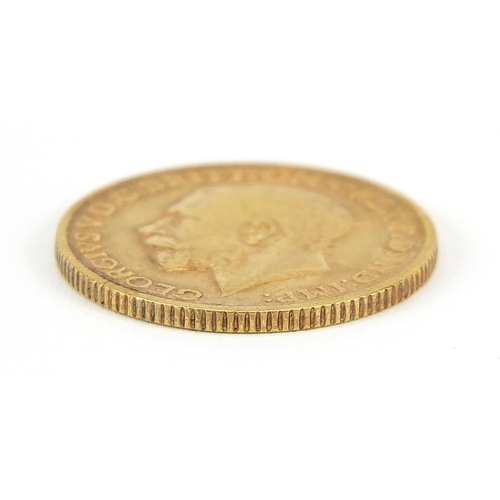34 - George V 1915 gold sovereign - this lot is sold without buyer’s premium, the hammer price is the pri... 