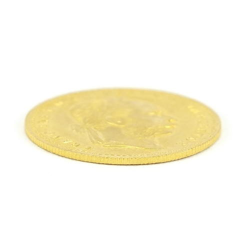 38 - Austro Hungarian 1915 1 ducat gold coin, 3.5g - this lot is sold without buyer’s premium, the hammer... 