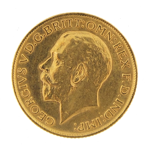 51 - George V 1912 gold sovereign - this lot is sold without buyer’s premium, the hammer price is the pri... 