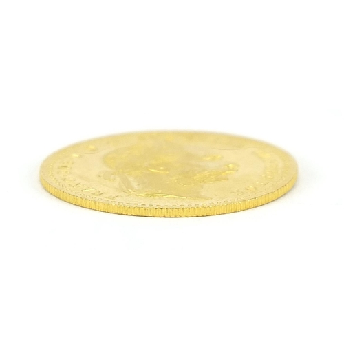53 - Austro Hungarian 1915 1 ducat gold coin, 3.5g - this lot is sold without buyer’s premium, the hammer... 