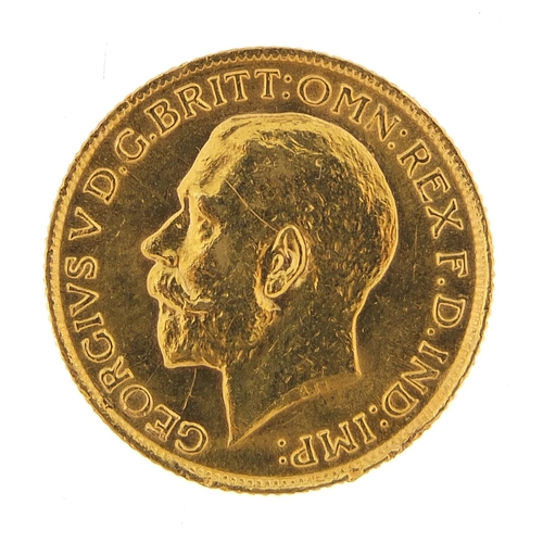 54 - George V 1913 gold sovereign - this lot is sold without buyer’s premium, the hammer price is the pri... 