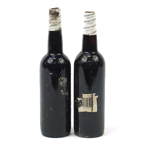 837 - Two bottles of Scholtz Solera wine including one 1885