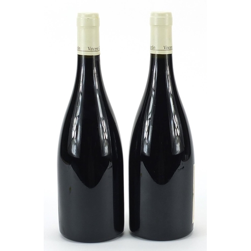 840 - Two bottles of 1994 Domaine Vincent Girardin Pommard red wine