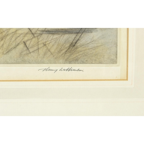 233 - Henry Wilkinson - Pheasants and gun dogs, pair of pencil signed etchings in colour, limited edition ... 