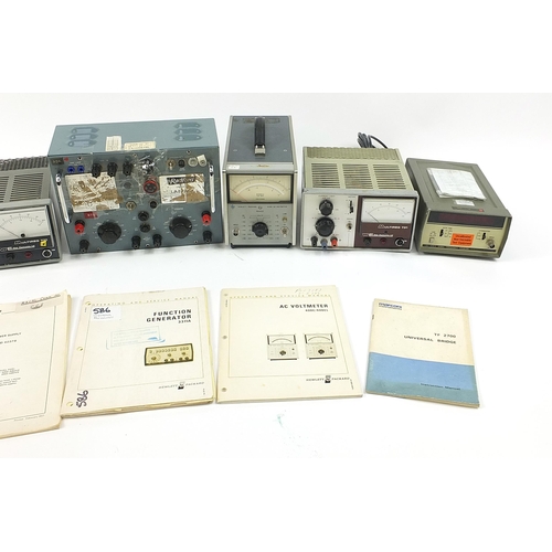 1500 - Vintage electricals including two Weir Electronics Multireg power supplies, Radford Universal Labpac... 