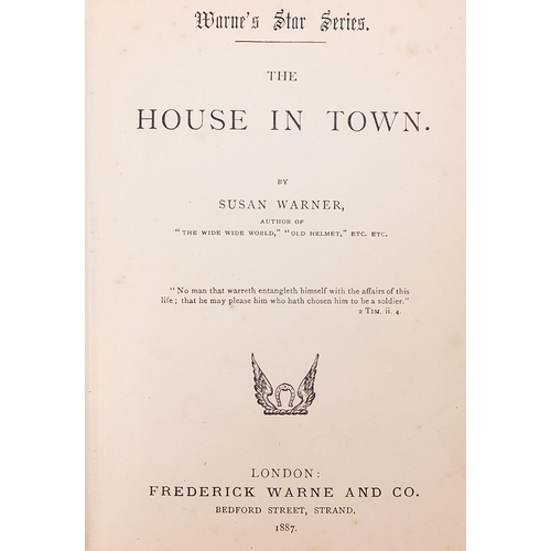 1343 - Hardback books to including Don Quixote, Hurricane Harry, The Pilgrims of the Rhine and The House in... 