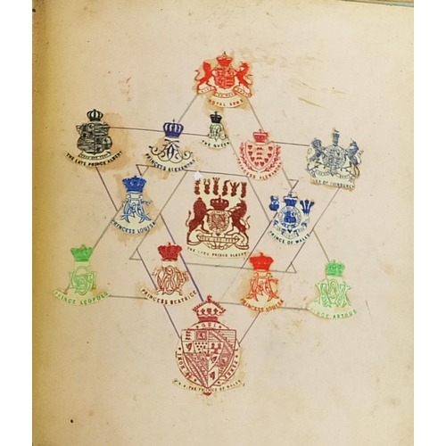 1540 - 19th century album of heraldic crests