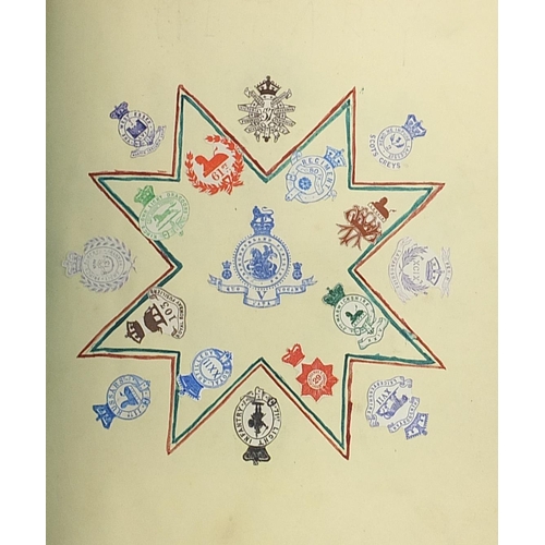 1540 - 19th century album of heraldic crests