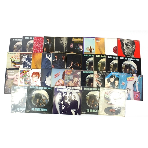 720 - Vinyl LP's, predominantly The Rolling Stones and David Bowie including The Great Years box set, The ... 