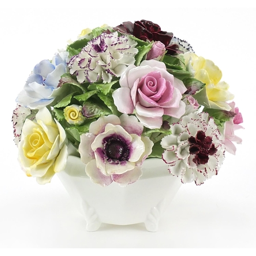 1759 - Large Royal Doulton floral posy, 18cm high