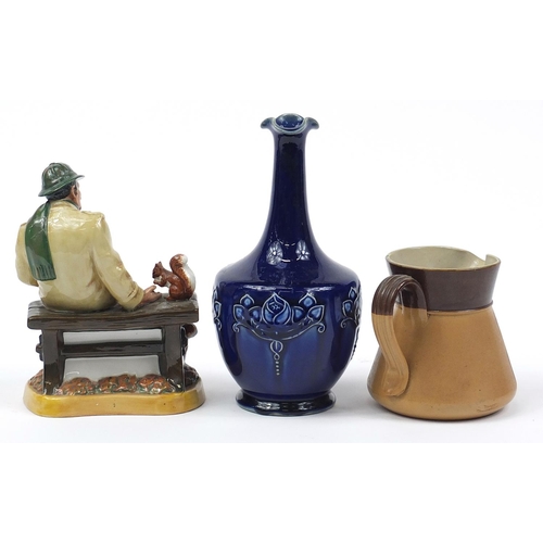 1321 - Collectable china including a Royal Doulton figurine Lunchtime HN2484, the largest 24.5cm high