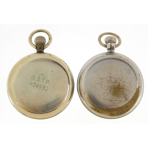 1363 - Two pocket watches including Buren Grand Prix and Smiths