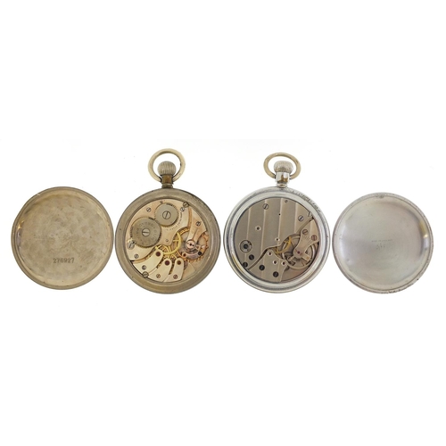 1363 - Two pocket watches including Buren Grand Prix and Smiths