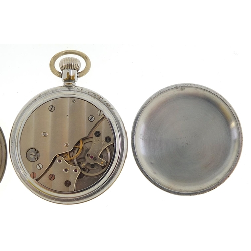 1363 - Two pocket watches including Buren Grand Prix and Smiths