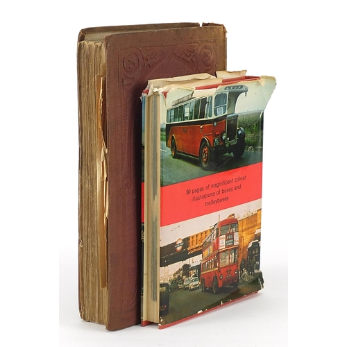 1270 - Two road related books, one 1852 Railway interest including Buses and Trolley Buses and Our Iron Roa... 