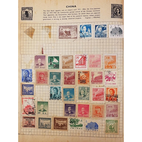 1738 - Extensive collection of British and world stamps, some loose and some arranged in albums