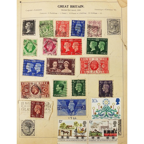 1738 - Extensive collection of British and world stamps, some loose and some arranged in albums