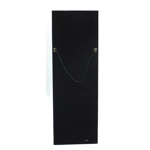 686 - Two contemporary rectangular wall mirrors,  80cm x 60cm and 90cm x 30cm