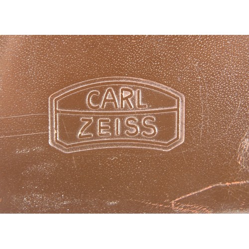 590 - Carl Zeiss Jena binoculars with case numbered 5481326