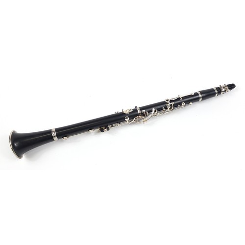 706 - Yamaha ebonised four piece clarinet numbered 26II, housed in a fitted case