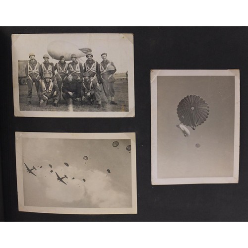 595 - British military interest Parachute Regiment ephemera relating to Ronald George Heath, army number 1... 