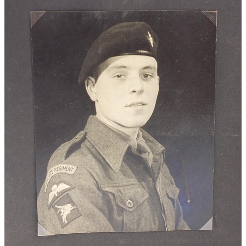 595 - British military interest Parachute Regiment ephemera relating to Ronald George Heath, army number 1... 