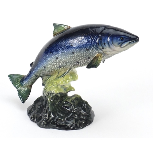 410 - Beswick Atlantic salmon numbered 1233, 24cm in length