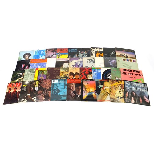 483 - Vinyl LP records including Fleetwood Mac, Pink Floyd, The Clash, Rolling Stones, Black Sabbath, Sex ... 