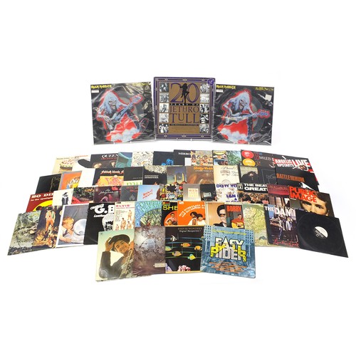 481 - Vinyl LP records including Iron Maiden, The Upsetters, Mirror People, The Sisters of Mercy, Motorhea... 