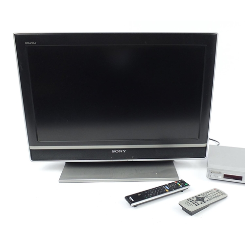 265 - Sony 26 inch LCD TV and Panasonic DVD player