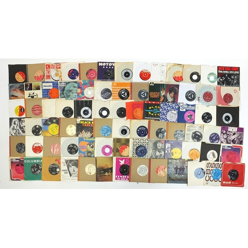 486 - Collection of rare 7inch singles, some promos, demos and acetates including over forty Rolling Stone... 