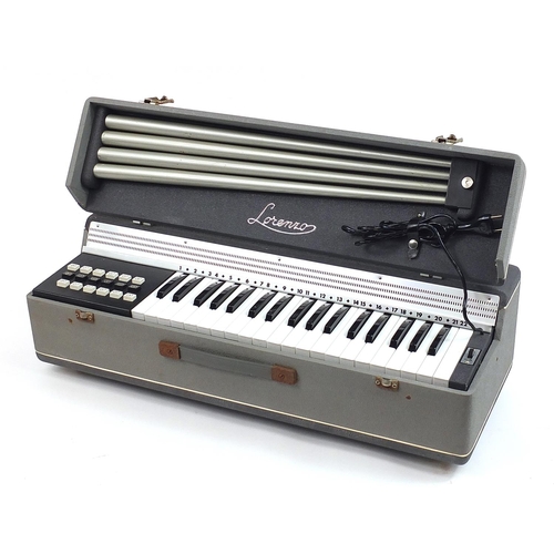 1807 - Lorenzo portable electronic keyboard, 65cm wide