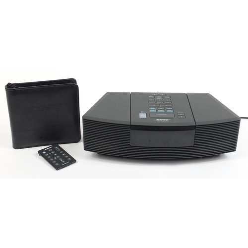 1429 - Bose Wave radio/CD system, model AWRC3G with remote control and CD wallet