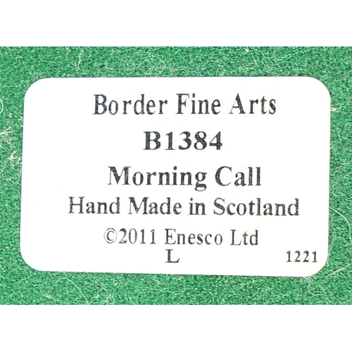 422 - Two Border Fine Arts sculptures comprising Morning Call 22/350 and Different Points of View 35/500, ... 