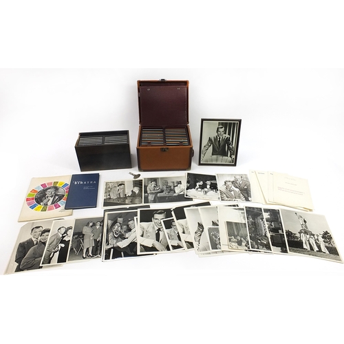 1796 - Frank Sinatra memorabilia including black and white photographs, a gala concert programme and CD's