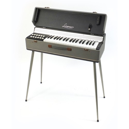 1807 - Lorenzo portable electronic keyboard, 65cm wide