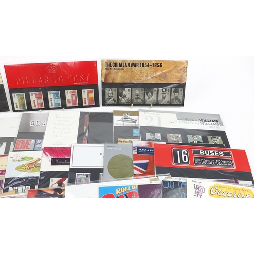 1968 - Collection of Royal Mint presentation packs, various genres and denominations