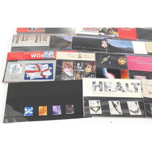 1968 - Collection of Royal Mint presentation packs, various genres and denominations