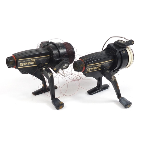 223 - Two vintage Abu Cardinal 55 fishing reels