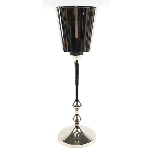 437 - Floor standing Bollinger style Champage ice bucket, 80cm high