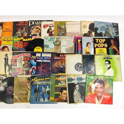 629 - Vinyl LP's including Shirley Bassey, Chas & Dave and Cliff Richard