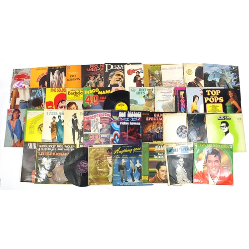 629 - Vinyl LP's including Shirley Bassey, Chas & Dave and Cliff Richard