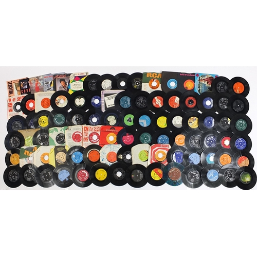 635 - 45rpm records including The Rolling Stones