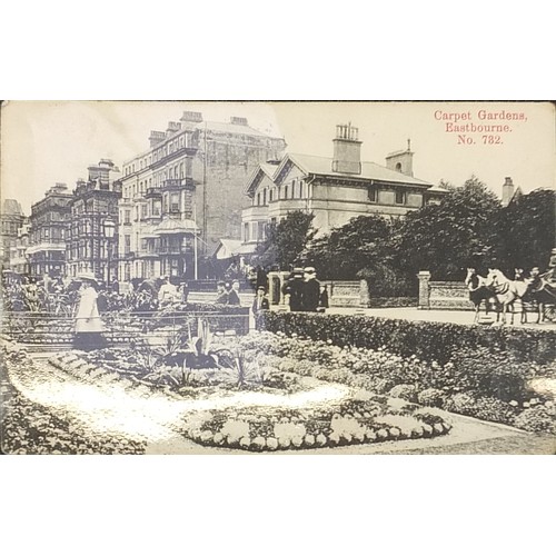 361 - Collection of early 20th century and later Eastbourne postcards arranged in an album including The W... 