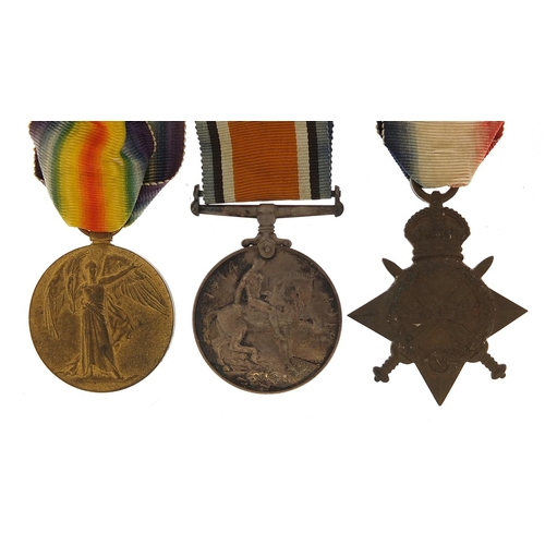 465 - British military World War I trio awarded to T2SR-O2391DVR.S.HASLETT.A.S.C.